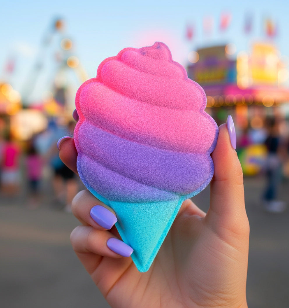 "Cotton Candy" Bath Bomb