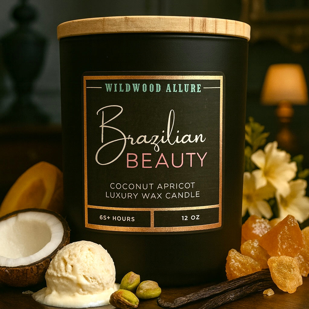 Coconut Apricot Luxury Candles
