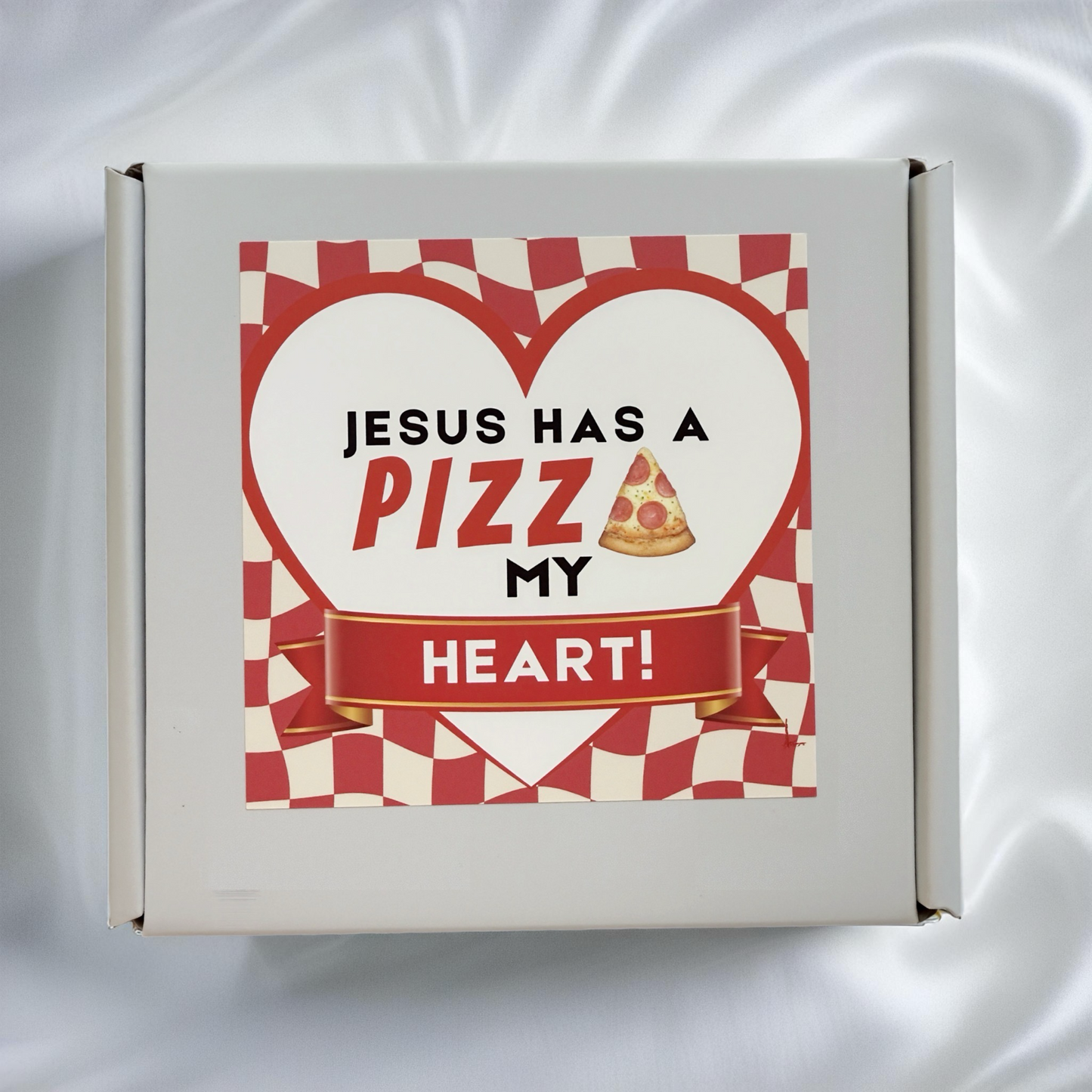 Jesus Has A PIZZA My Heart Bath Bomb