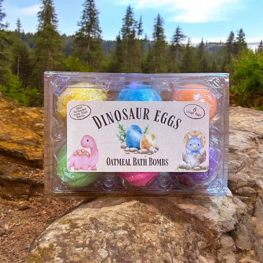 Dino Egg Bath Bombs