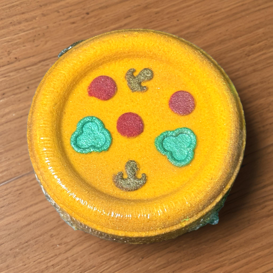 Jesus Has A PIZZA My Heart Bath Bomb